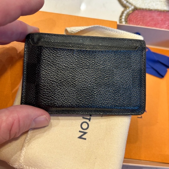 LV TriFold Leather Men’s Wallet - Picture 1 of 6